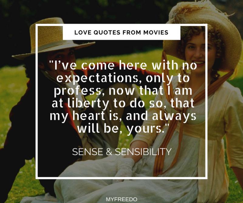 Love Quotes from Movies