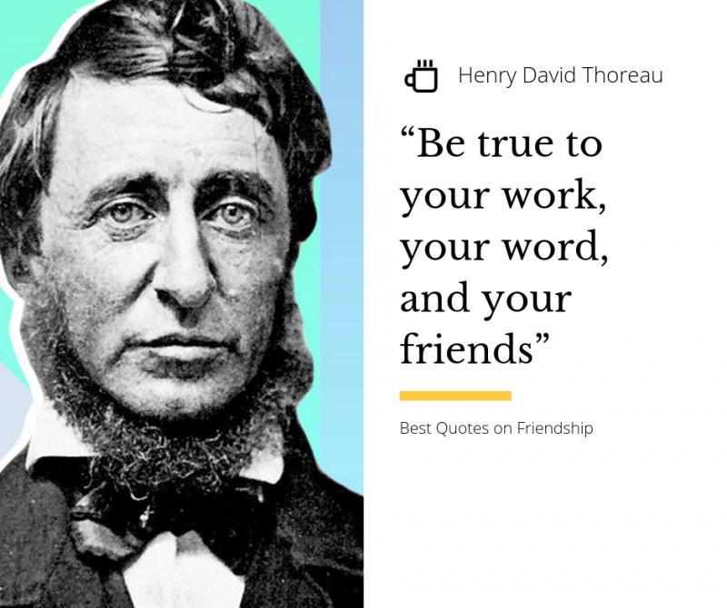 Famous Quotes on Friendship