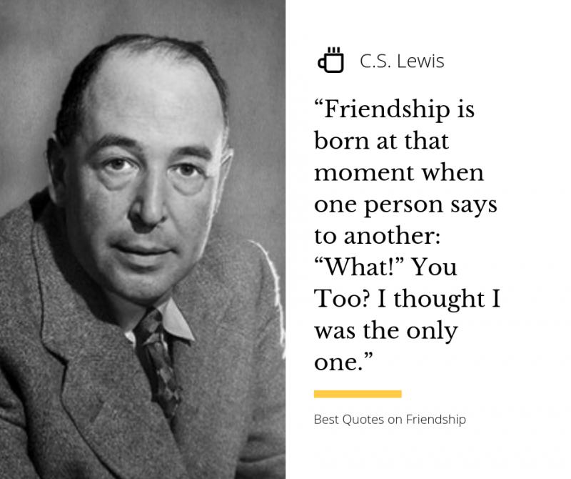 Famous Quotes on Friendship