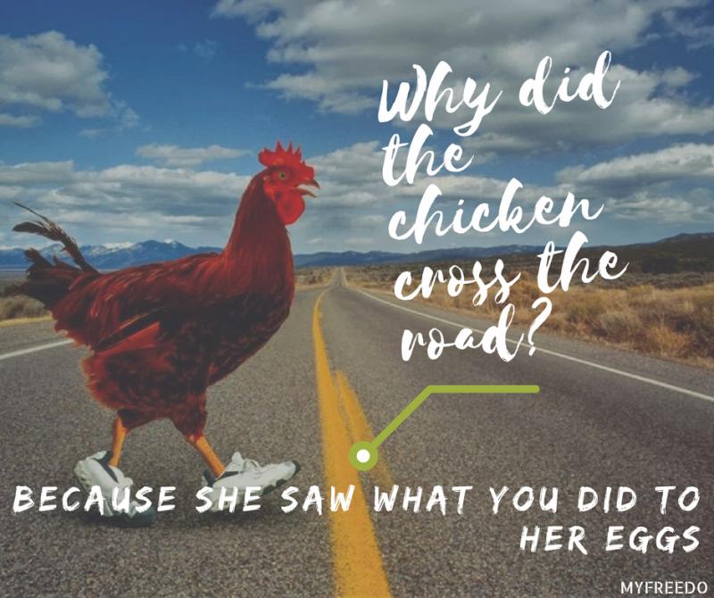 Why did the chicken cross the road