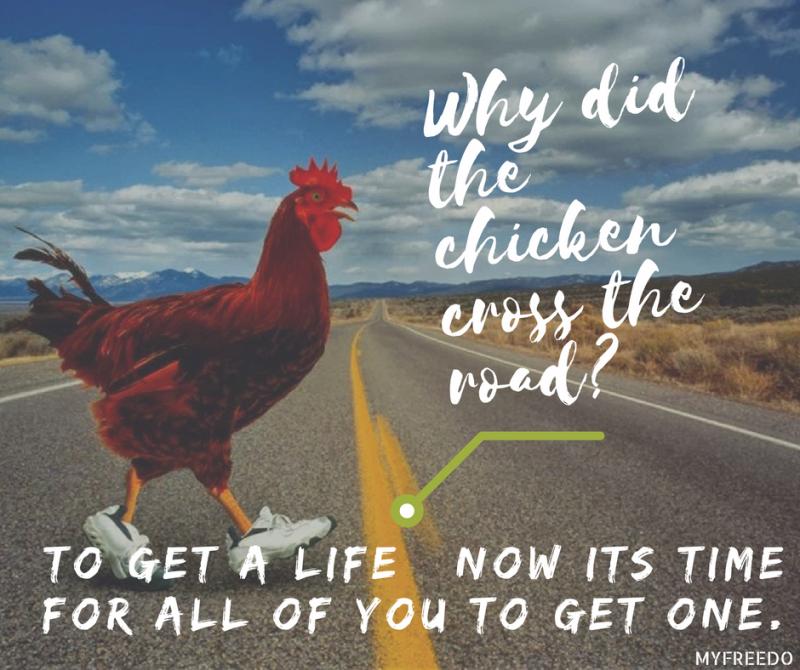 Why did the chicken cross the road