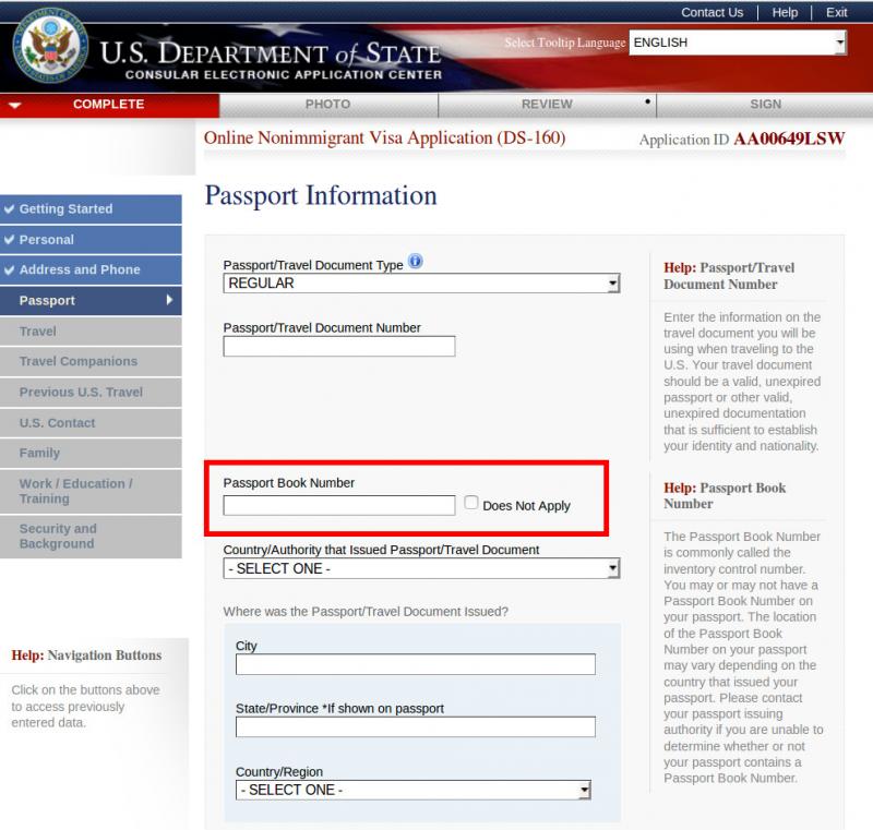 Diferencia Entre Passport Travel Document Number And Passport Book Number