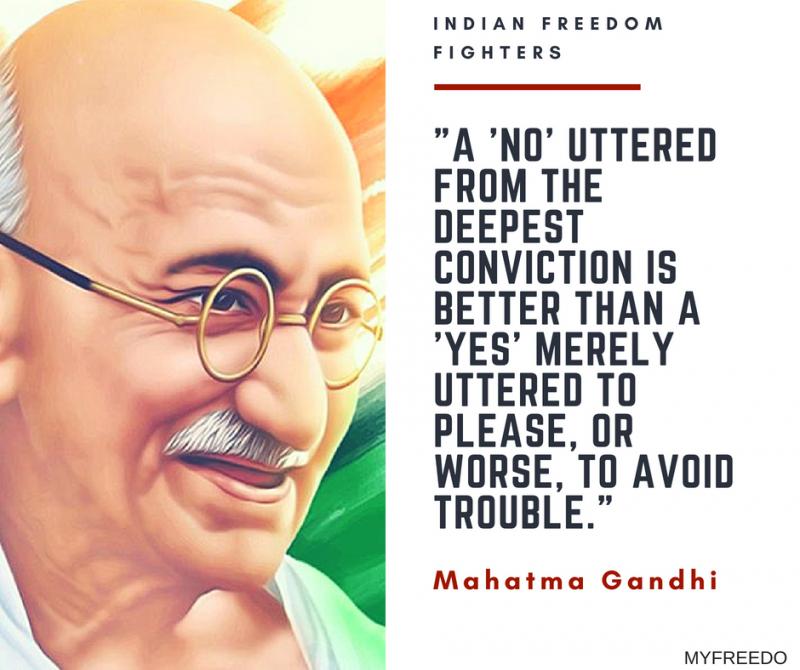 thoughts on freedom fighters