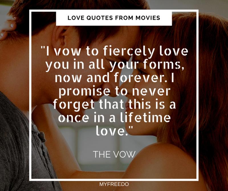 Love Quotes from Movies
