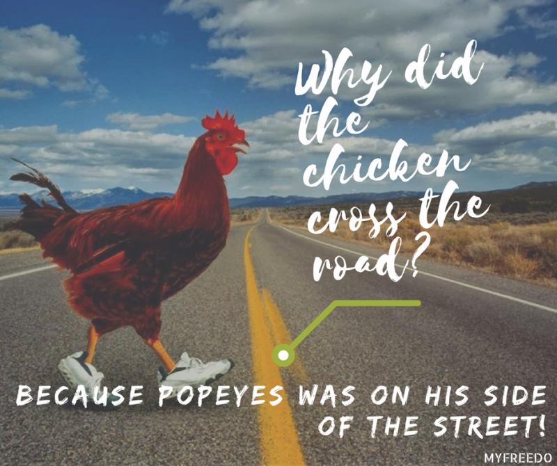 Why did the chicken cross the road