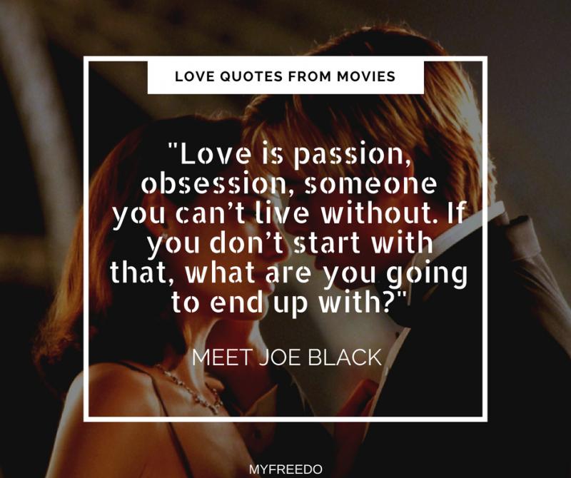 Love Quotes from Movies