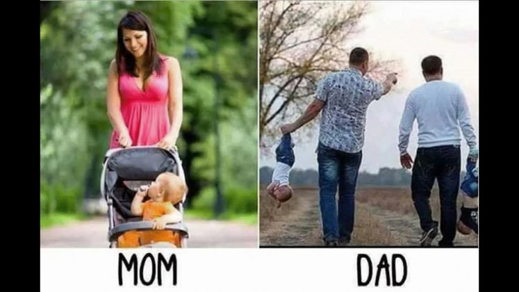 Hilarious Mom vs Dad Memes