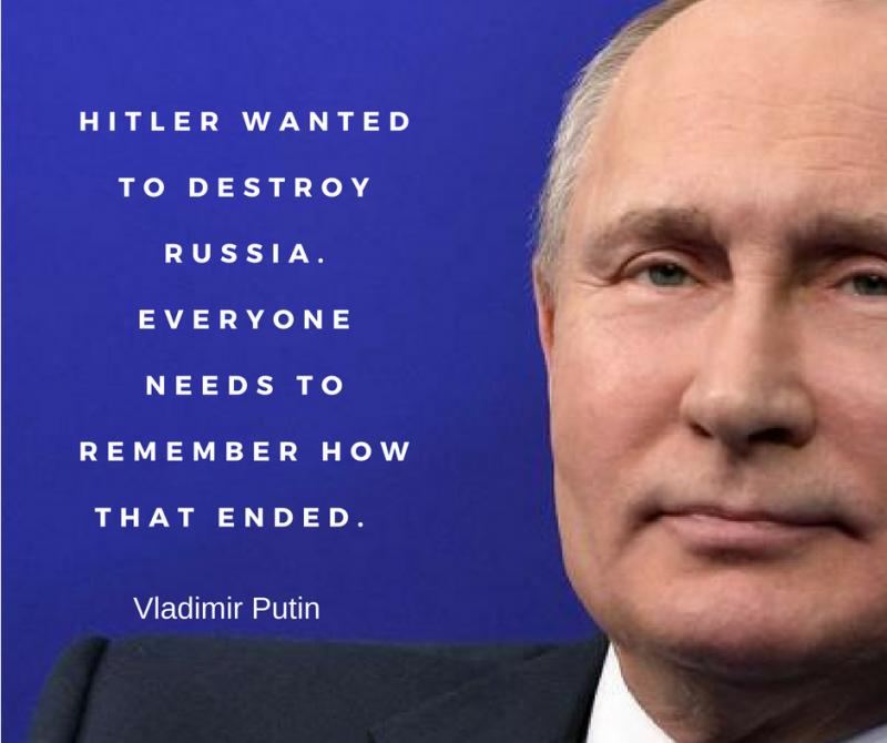 Russian President Vladimir Putin Quotes 
