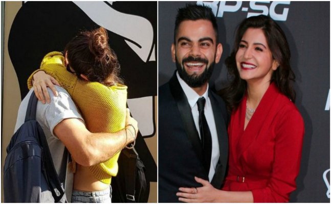 Virat hugging Anushka on Instagram melts